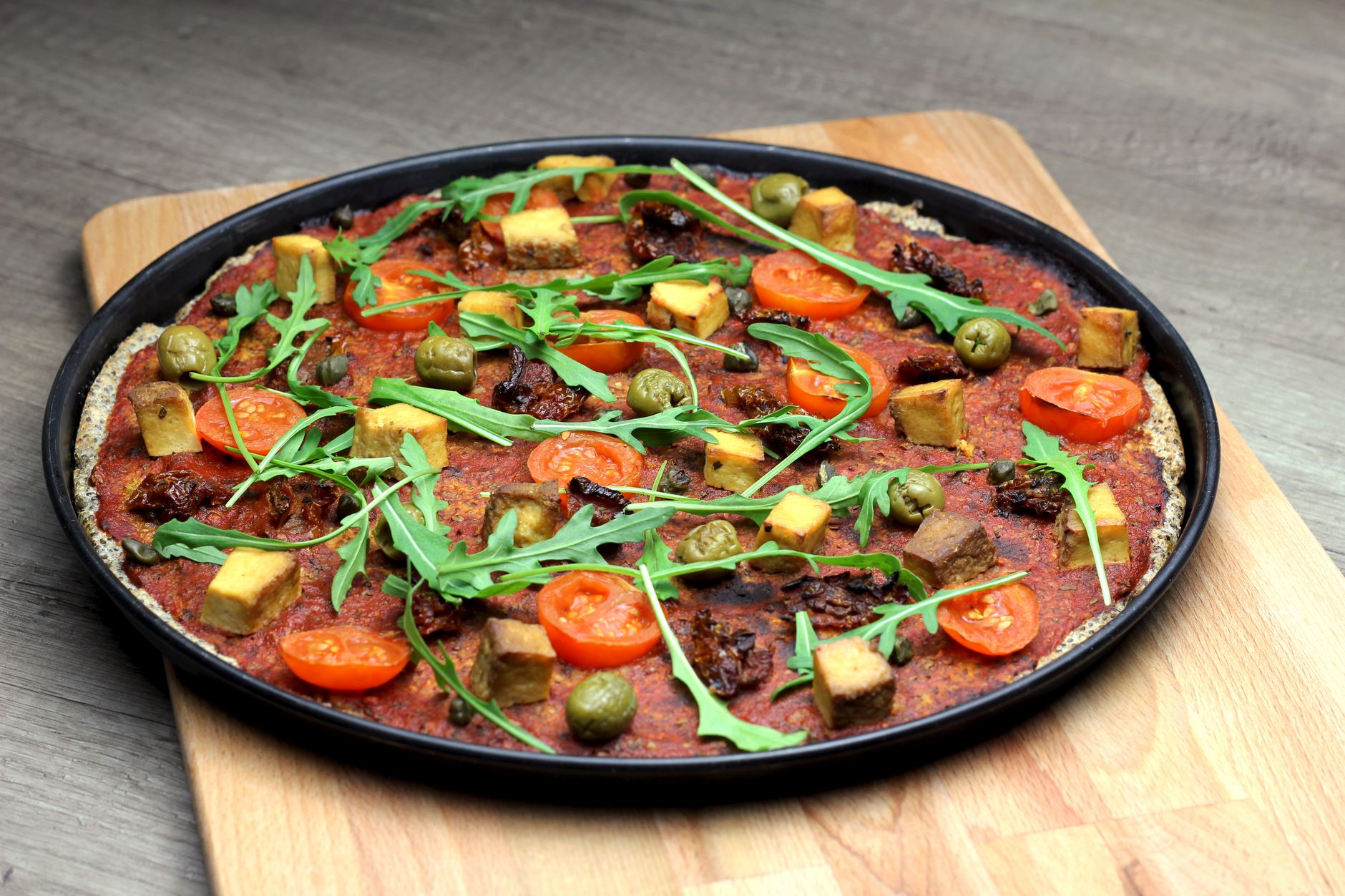 Çıtır Glutensiz Pizza Hamuru Tarifi