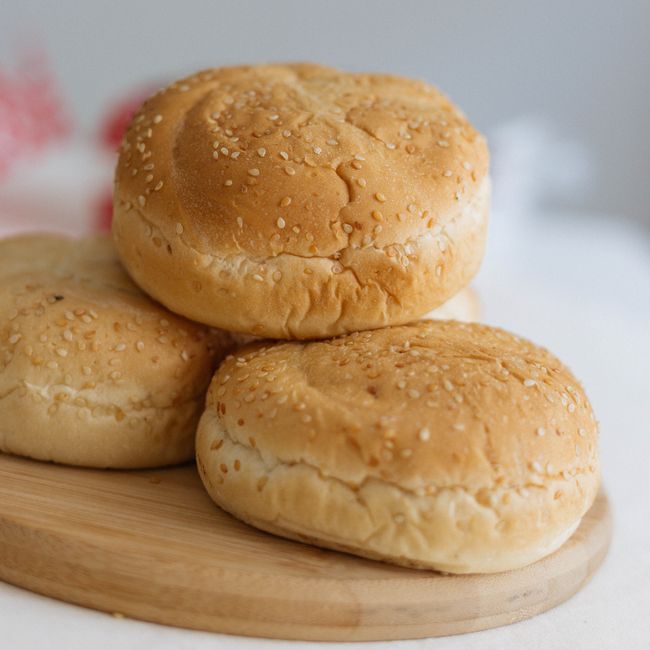 Glutensiz Burger Ekmeği 4'lü